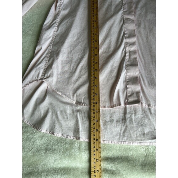 Lareida Womens Shirt Sz 38 Button Up Stretchy Career Light Blush Pink Designer - Picture 6 of 12